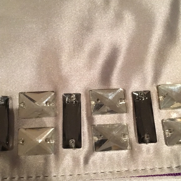 Juicy Couture silver Satin Clutch - Picture 7 of 7